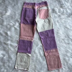 Jaded London patchwork jeans